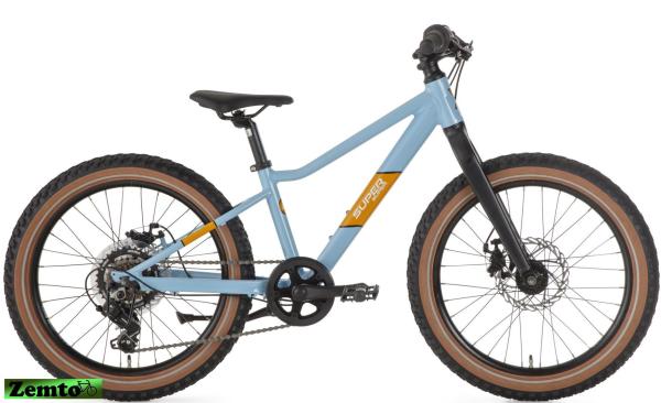 MTB Mountainbike 20 Zoll, Xplore, 7 Gang, Scheibenbremsen, blau